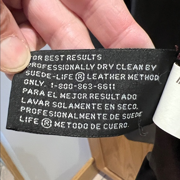 Worthington dark brown lamb skin leather jacket. Excellent used condition. - Picture 4 of 4